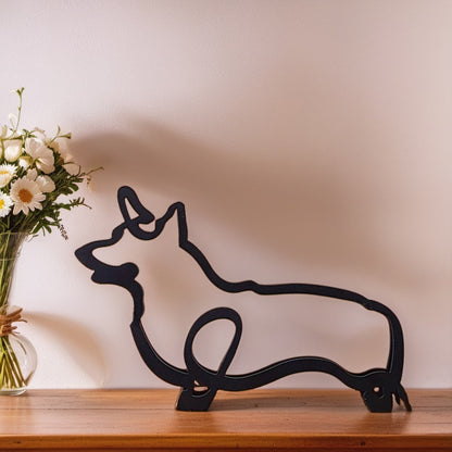 Sculpted Elegance: Modern Canine Art Pieces