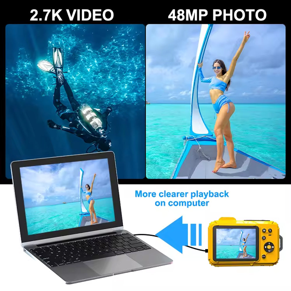 Underwater Camera for Aquatic Exploration