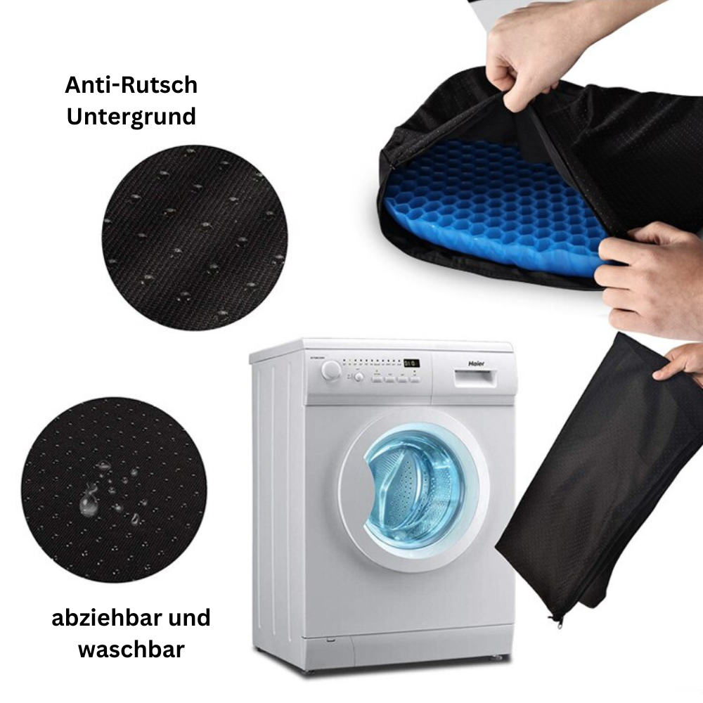 Ergonomic Gel Seat Cushion for Comfort and Support