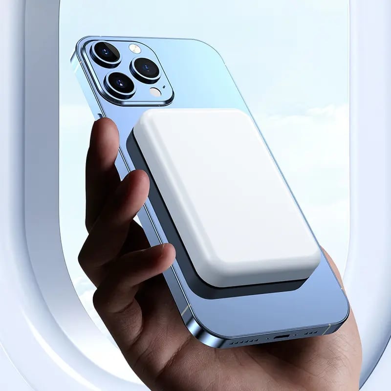 Magnetic Power Companion | Portable Wireless Charger for iPhones