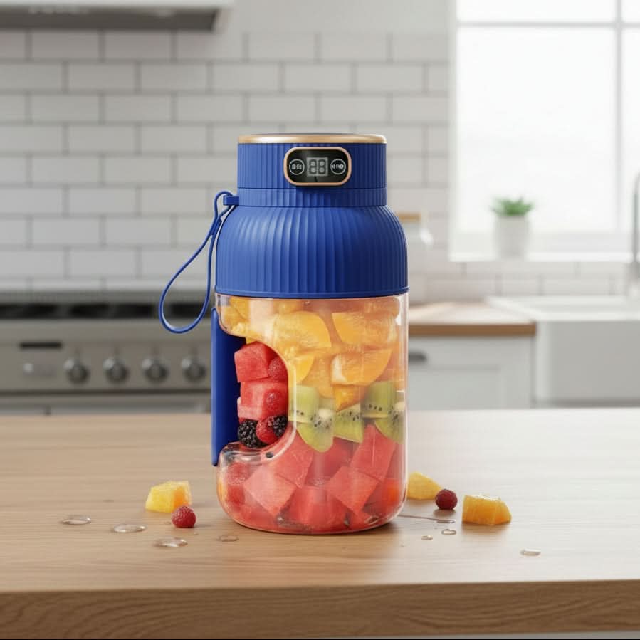 Portable Blender for Fresh Juices – Upgraded Juicer Machine
