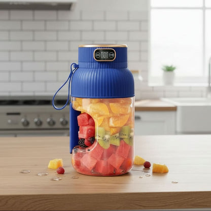 Portable Blender for Fresh Juices – Upgraded Juicer Machine