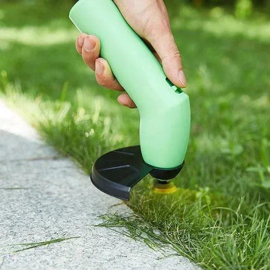 Compact Cordless Weed Trimmer for Garden Precision Work