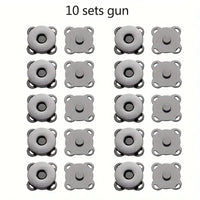 10 sets of black guns