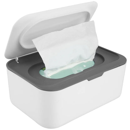 Moist Towelettes Dispenser with Lid | High Capacity | Airtight and Dustproof