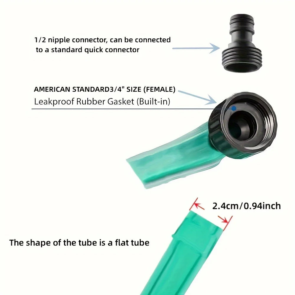 AquaMist Micro Spray Hose | Drip Irrigation System | For Garden & Lawn | Cooling Mist