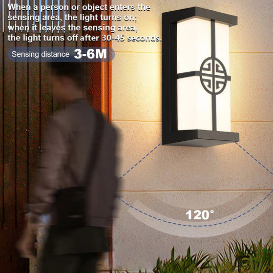 Outdoor Wall Light with Motion Sensor | Waterproof LED | 16W/30W IP65