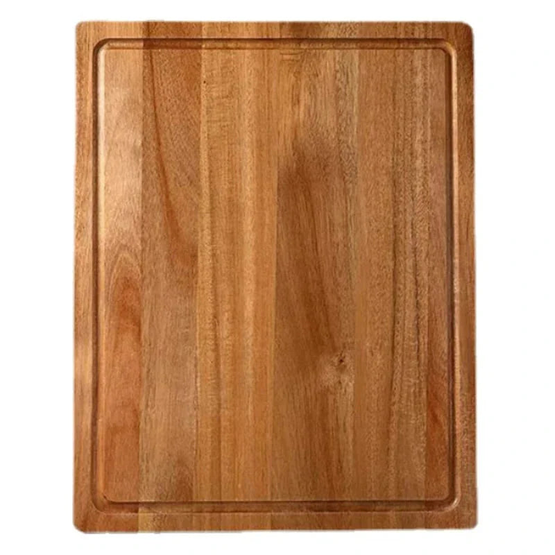 Premium Acacia Wood Chopping Board with Convenient Handle