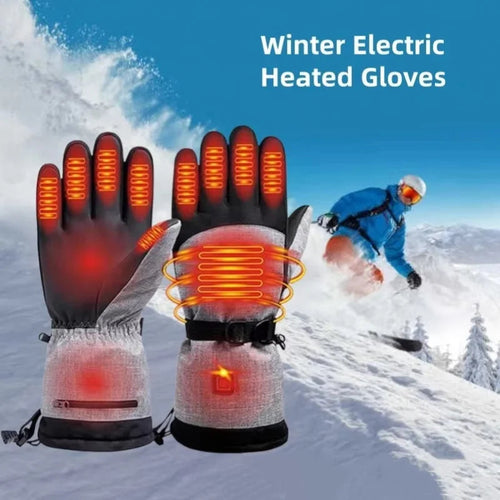 Heated Gloves for Winter – Waterproof and Windproof for Motorcycle and Outdoor