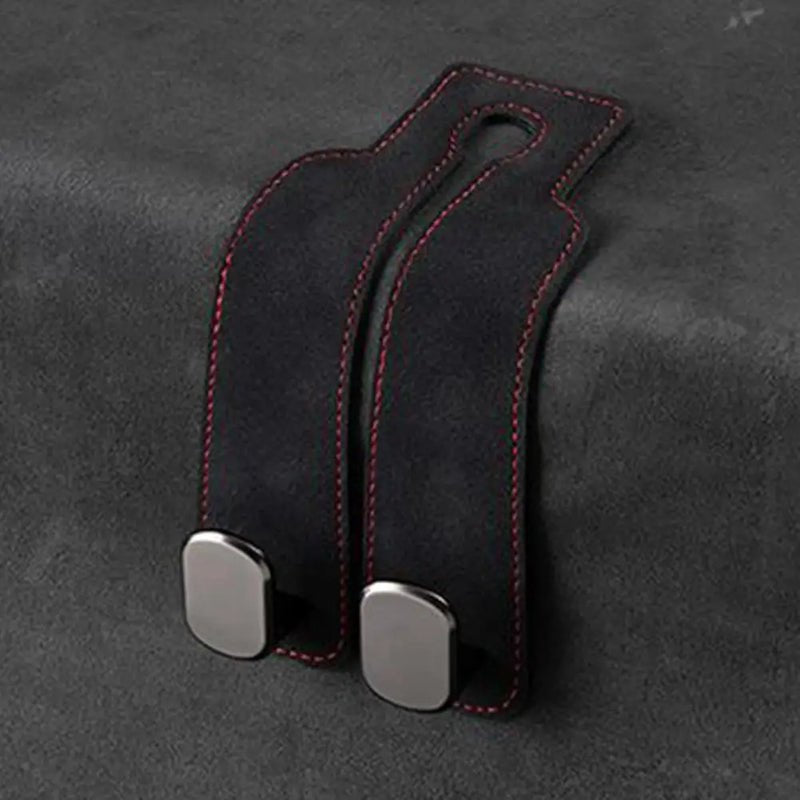 Dual-Hook Car Headrest Organizer – EasyMount Pro