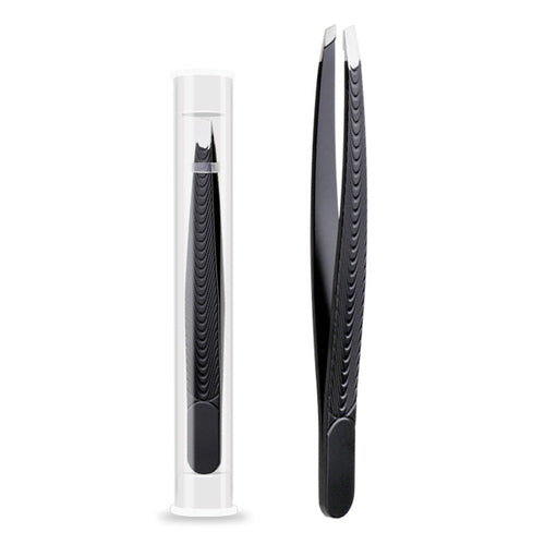 BrowMaster - Precision Angled Tweezers for Flawless Brows