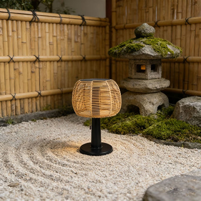 Solar Garden Lantern in Vintage Style