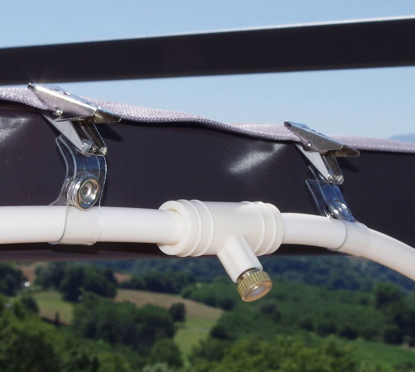Instant Cooling Outdoor Mist System for Thriving Plants