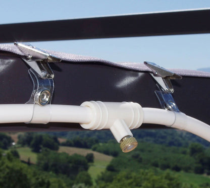 Instant Cooling Outdoor Mist System for Thriving Plants
