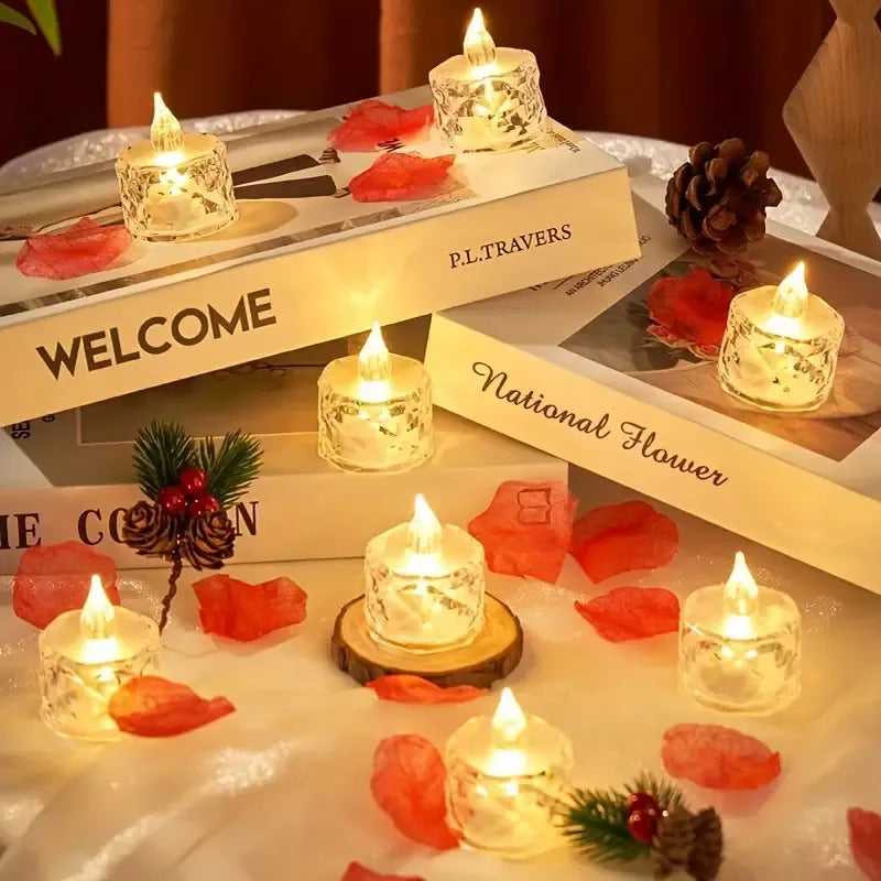 Buy 2 Get 1 Free | Flameless Crystal Candle - Last Day Discount