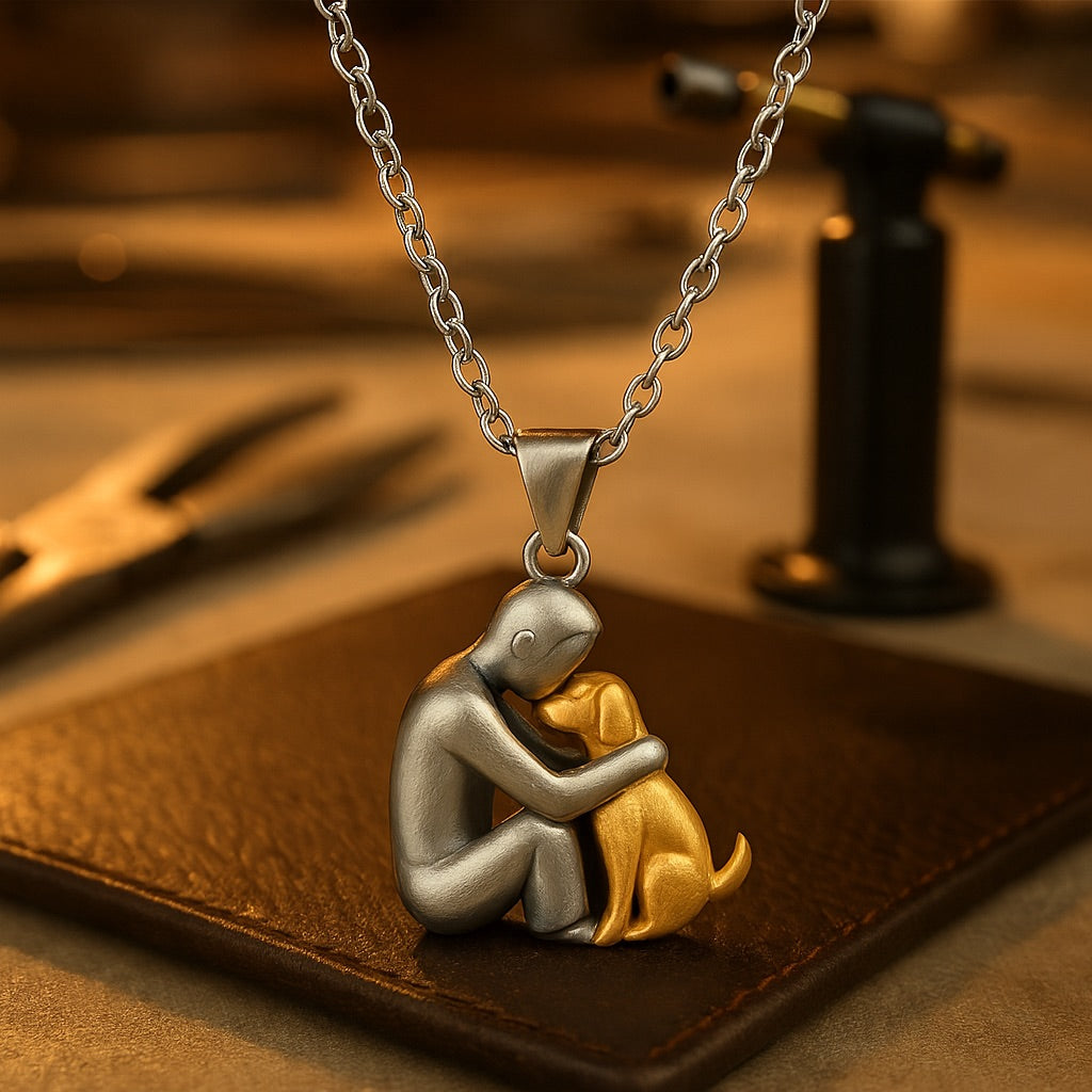 Elegant Embrace Pendant Necklace – Stylish Jewelry