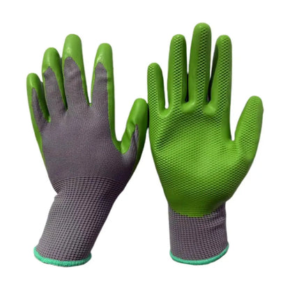 Breathable & Non-Slip Garden Gloves with Latex Foam | One Size