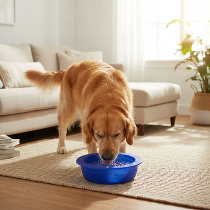Cooling Pet Bowl for Daily Hydration and Refreshment