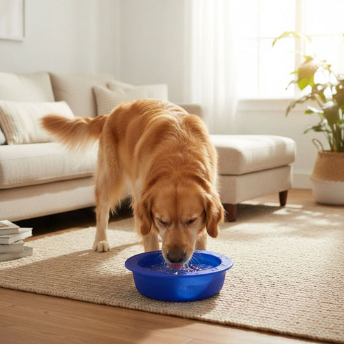 Cooling Pet Bowl for Daily Hydration and Refreshment