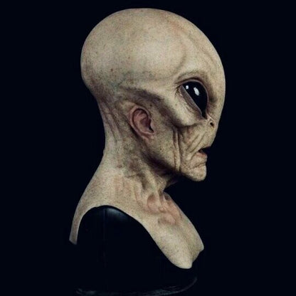 Realistic Halloween Costume Accessory - Alien Mask