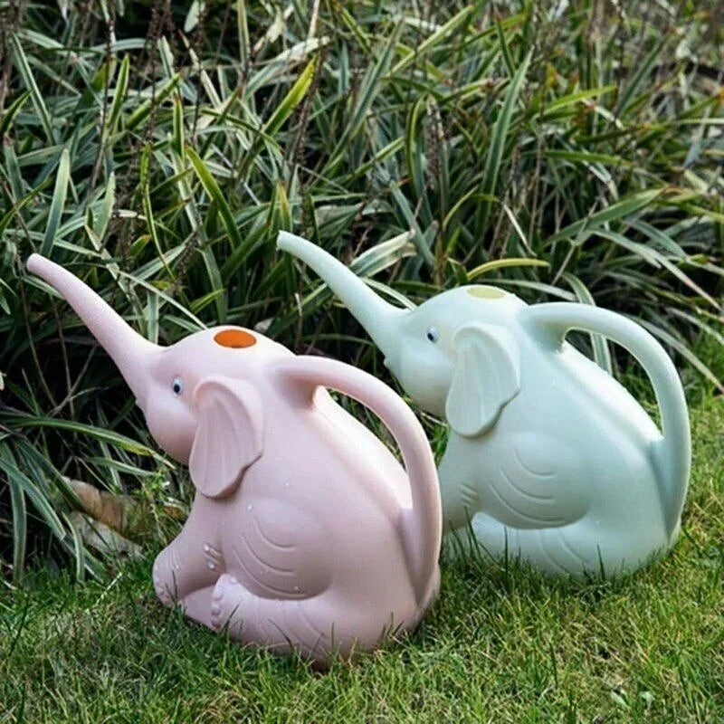 30 cm Elephant Watering Can | Plastic Kids & Garden Watering Can | 1 Piece