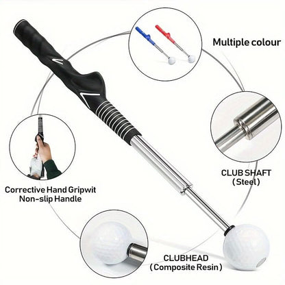 Adjustable Golf Swing Training Aid for Improved Technique