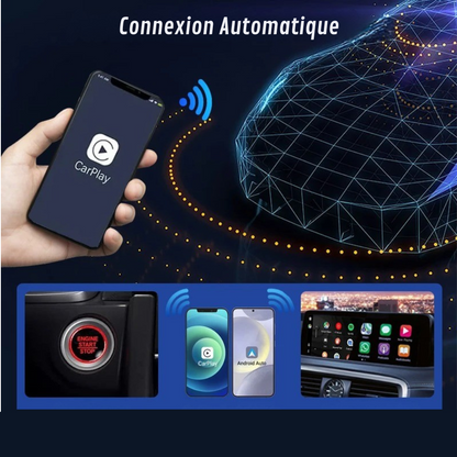 Wireless CarPlay Adapter with USB – Compact and Easy to Use