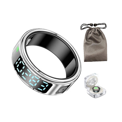 Waterproof Smart Ring for Multi-Sport Use - Heart Rate & SpO₂ Tracker