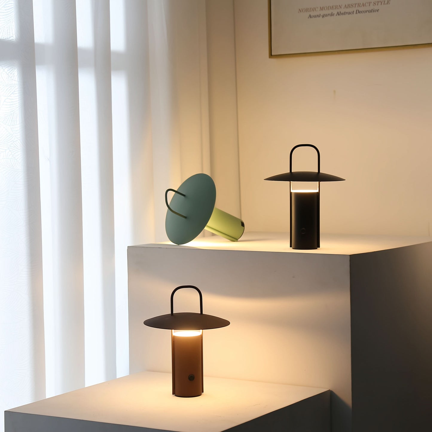 Compact Space Table Lamp for Portable Use