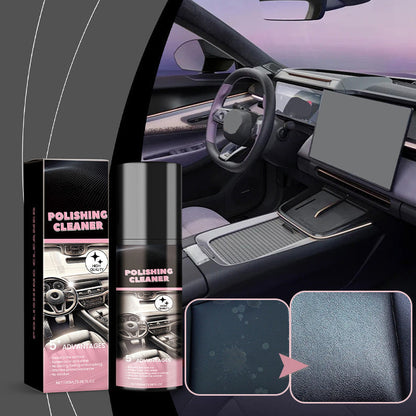 Interior Car Care Spray 100 ml | Removes Stains, Grease & Dust | Shine Finish with Protective Layer | Suitable for Dashboard, Plastics & Trims