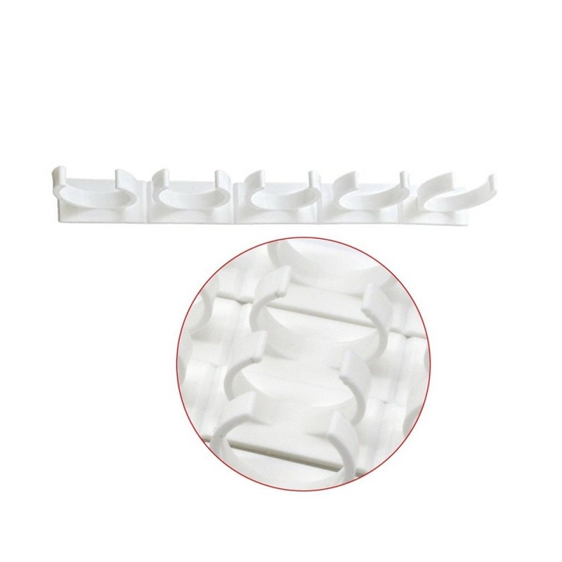 4-Pack Adhesive Spice Jar Holders for Cabinet Organization