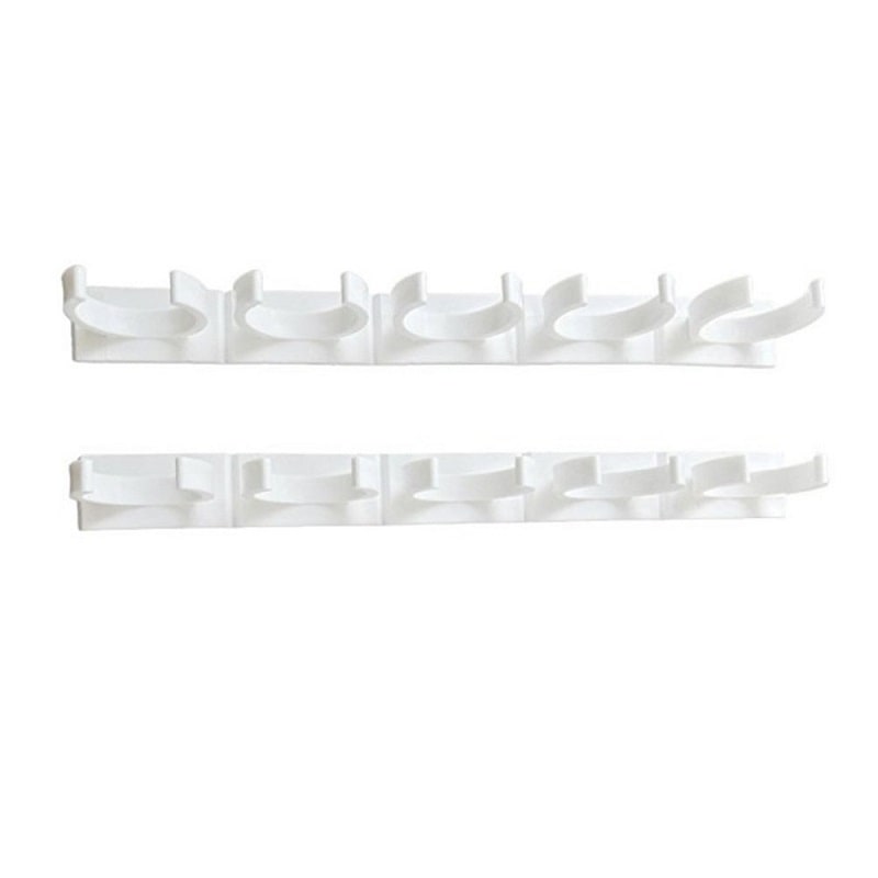 4-Pack Adhesive Spice Jar Holders for Cabinet Organization