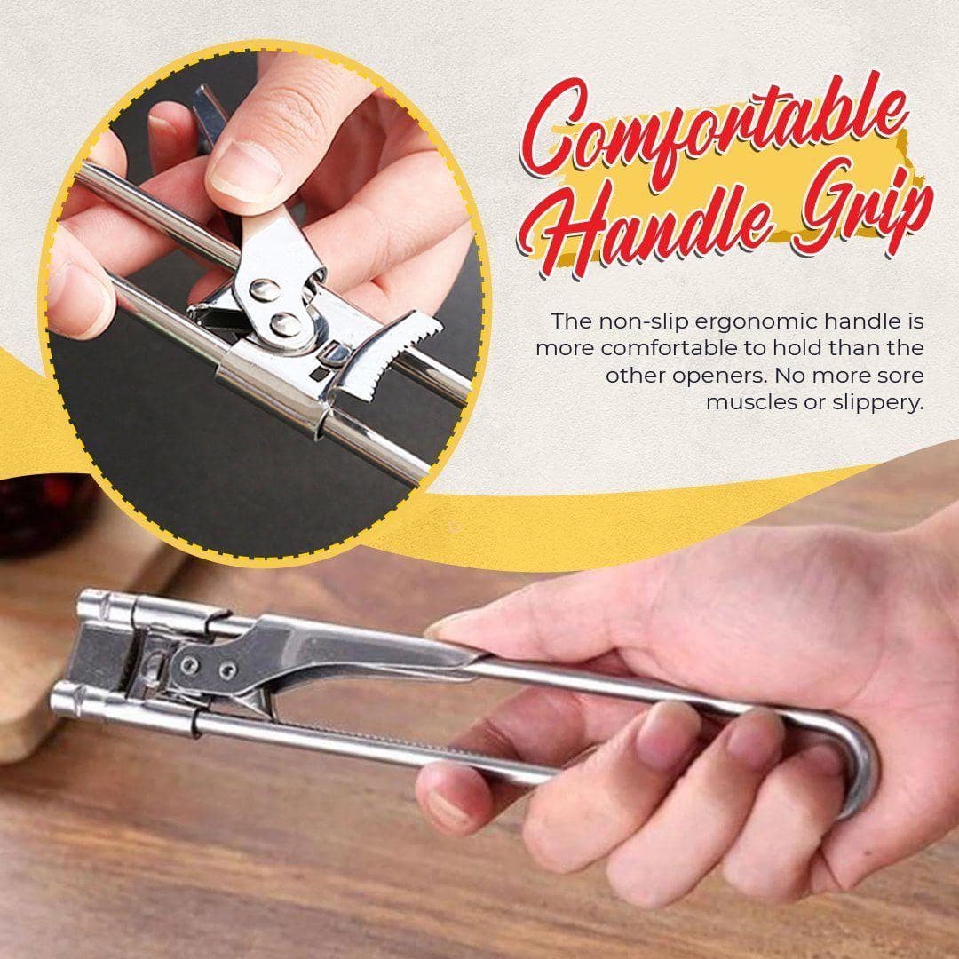 Versatile Bottle and Jar Opener with Adjustable Grip