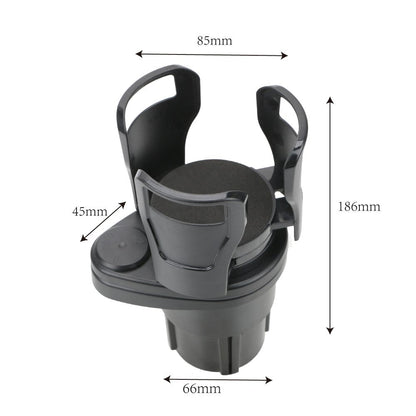 Versatile Vehicle Drink Holder Extender with Rotating Functionality