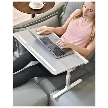 Versatile Bedside Laptop Stand with Storage and Adjustable Height
