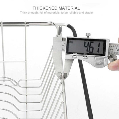 Versatile Stainless Steel Over-Sink Drying Rack