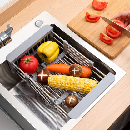Versatile Stainless Steel Dish Drainer Rack for Your Kitchen