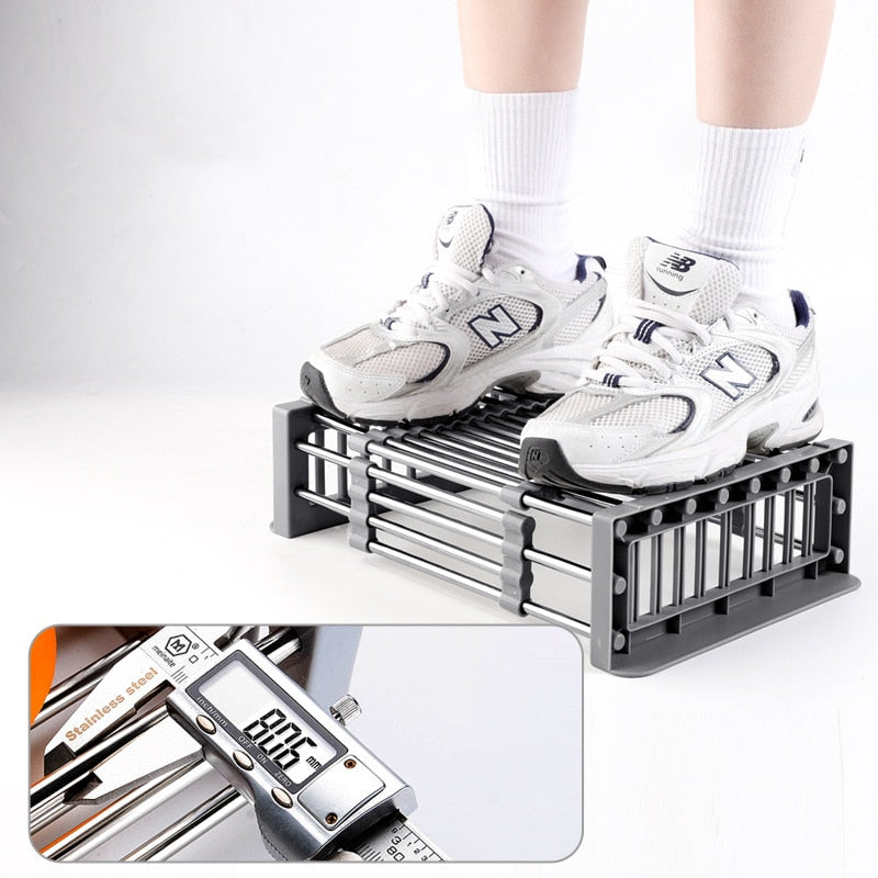 Versatile Stainless Steel Dish Drainer Rack for Your Kitchen