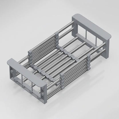 Versatile Stainless Steel Dish Drainer Rack for Your Kitchen