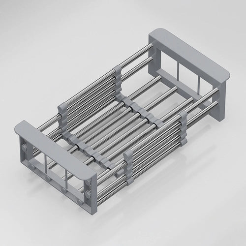 Versatile Stainless Steel Dish Drainer Rack for Your Kitchen