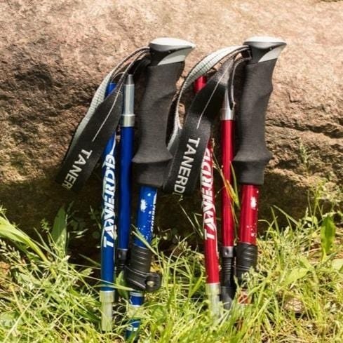 Ultra-Lightweight Adjustable Trekking Poles for Hiking
