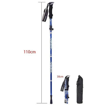 Telescopic Walking Sticks with Adjustable Folding Design