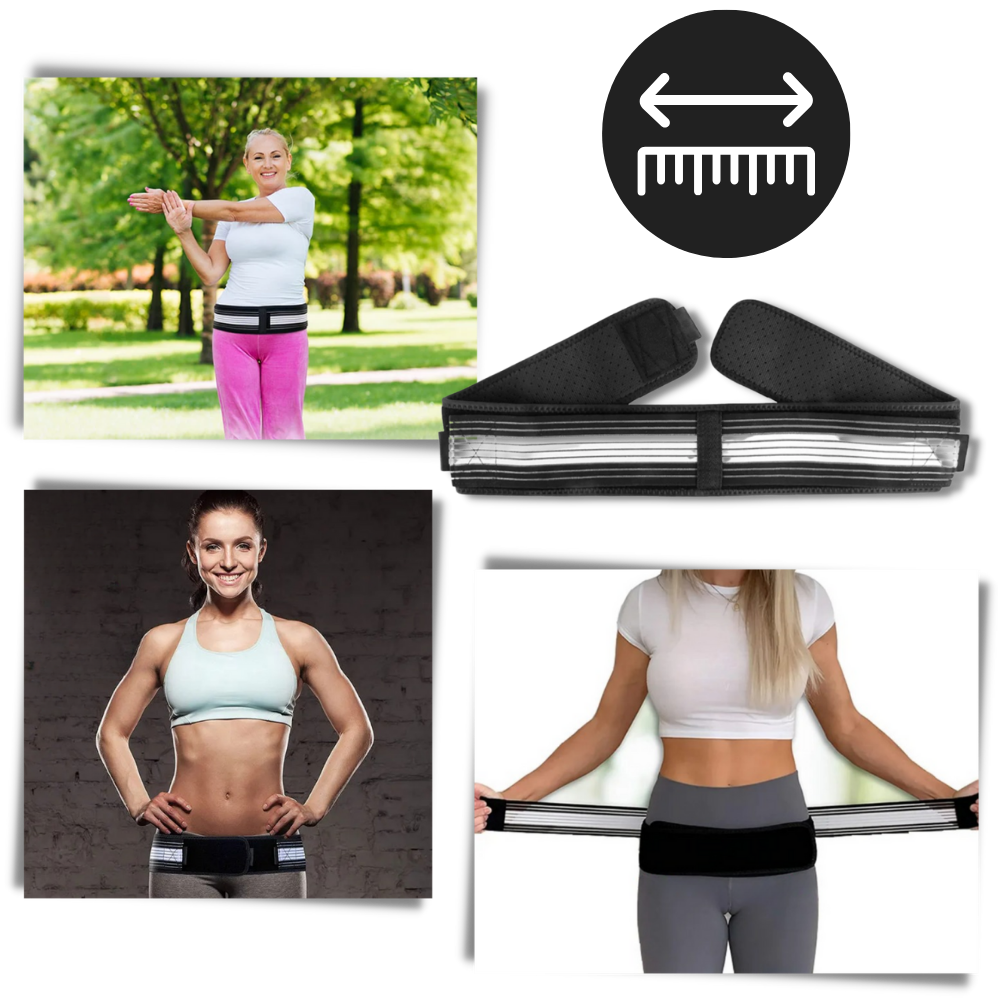 Adjustable Back Support Belt