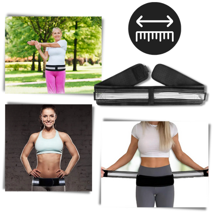 Adjustable Back Support Belt