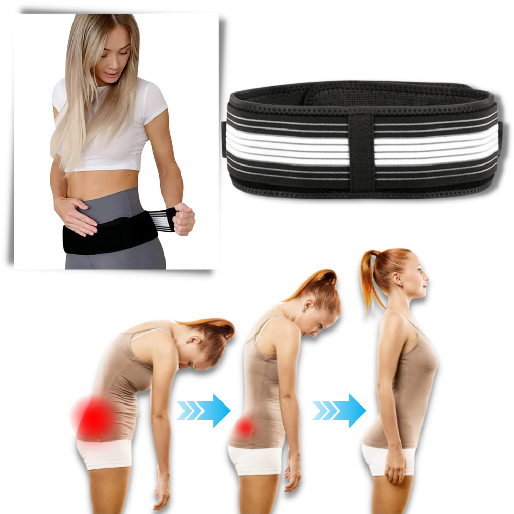 Adjustable Back Support Belt