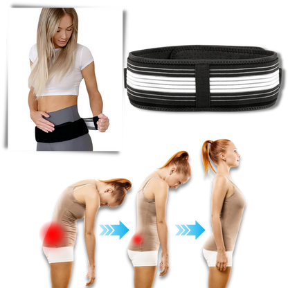 Adjustable Back Support Belt