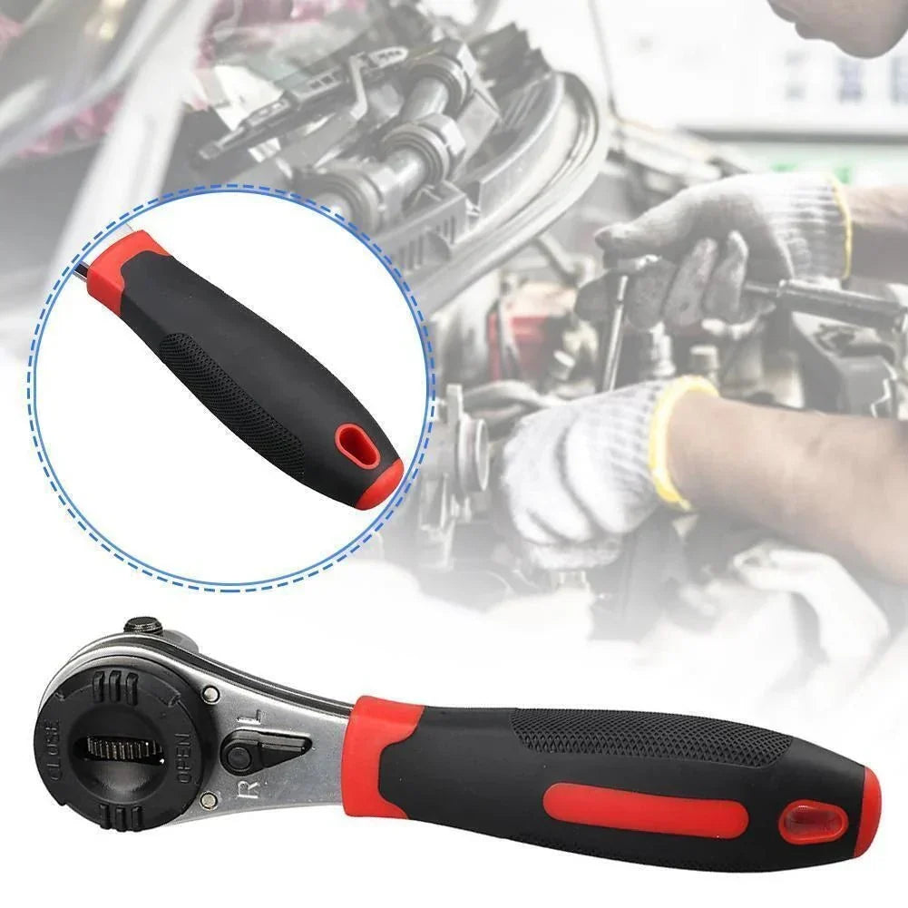 Adjustable Ratchet Wrench 6.5–22 mm | Chrome-Molybdenum Steel Tool