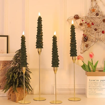 Flameless LED Candles with Remote – LumaGlow 3D Flickering Effect