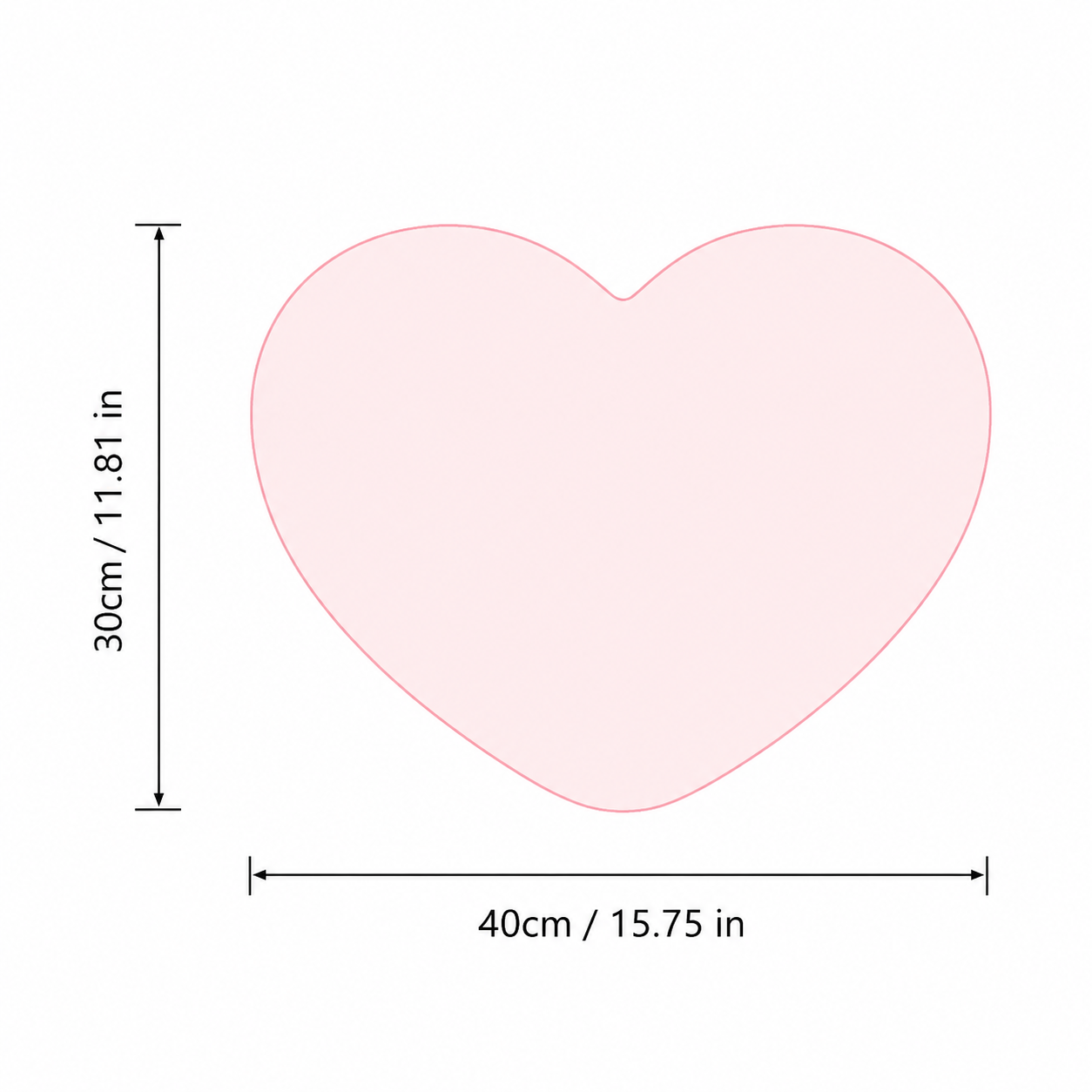 Cushion with Heart Design for Home Decor