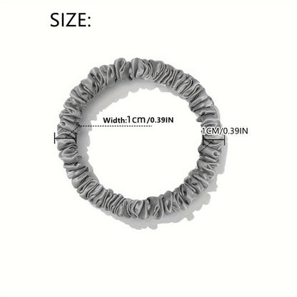 6-Pack Simple Hair Bands for Daily Use and Styling